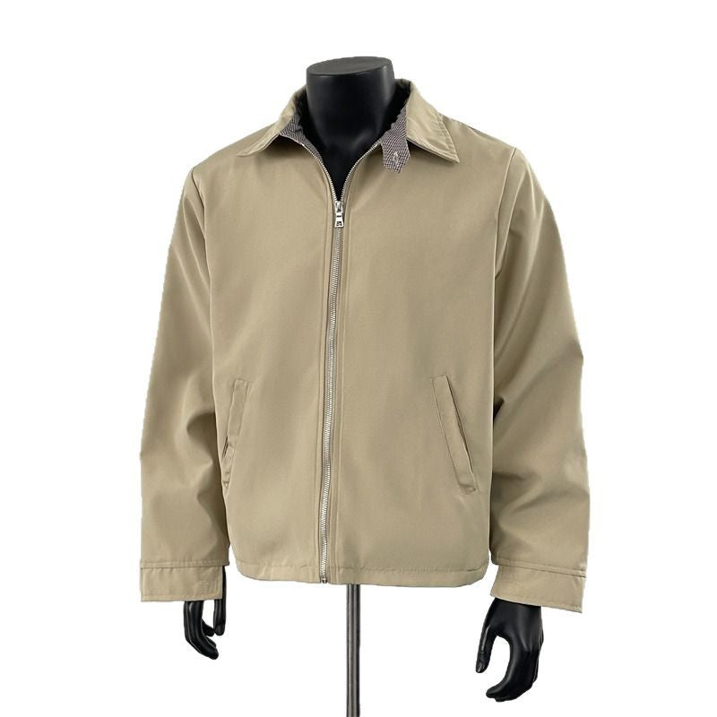 Men's Minimal Zip-Up Jacket