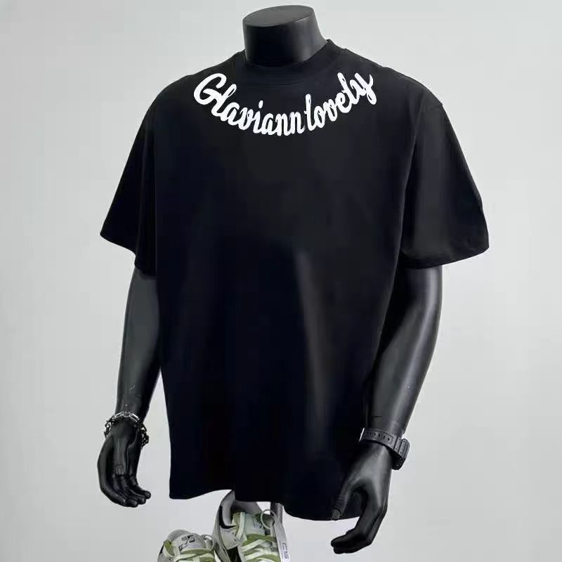 Oversized Script Graphic T-Shirt