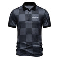 Checkered Casual Polo Shirt
