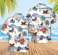 Dog Lover Hawaiian Beach Shirt