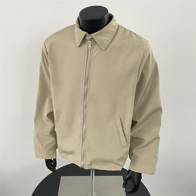 Men's Minimal Zip-Up Jacket